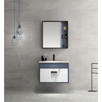 high quality mirrored metal Stainless Steel mini bathroom cabinet